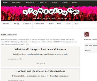 Crowdwise - where you ask the questions and find the answers