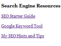 List of search engine resources to get more people to read a blog