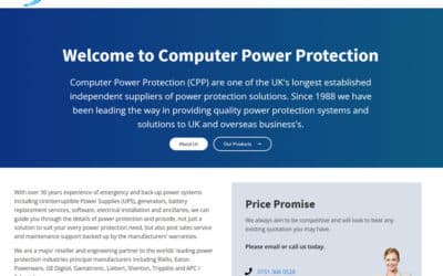 Computer Power Protection Website